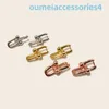 2024 Jewelry Designer Brand Dangle Chandelier Graduated Hardwear Link Earrings for Women Girls Gift