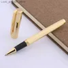 Fountain Pens Fountain Pens JINHAO new GOLDEN Wave drawing Clip Trim GIFT Rollerball Pen Q240314