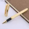 Fountain Pens Fountain Pens Jinhao New Golden Wave Drawing Clip Trim Gift Rollerball Pen Q240314