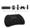 H9 لوحة مفاتيح Mini Wireless مع الإضاءة الخلفية التحكم عن بعد لوحة اللمس DPI Fly Air Mouse 24Ghz Game 70 Keys2083073