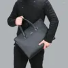 Teczki luksusowe design męski teczka na ramię Crossbody Business Skórzane laptopowe torby torebki 3A