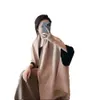 Brand Designer Womens Fashion Scarf Thick Women's Long Winter Wool Cashmere Shawl Headscarf Fringe 2GP8O