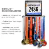 Racks Medal Rostly Steel Hanger Race Medals Holder With Race Ribbon Sport Medal Display Rack Wall Hang Decoration Marathon Gymnaster