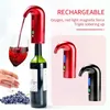 كهربائي Aerator Aerator One Touch Quick Awaring Awakening Wine Distenter Supenter Pump Automatic USB Doursable Deber 240306