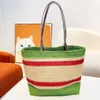 Dhgate luxe reis raffia's ontwerper strandtas miumiubag stro pochette weefwinkel schouder grote tas tas dames handtas duffel crossbody heren koppeling zomertassen