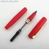 噴水ペン噴水ペンJinhao 80 Red Gold Clip Business Office Student School Stationery SuppliesEF0.30mm Nib Fountain Pen Ink Pens Q240314