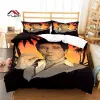 Set alpacino scarface patroon dekbedovertrek set beddengoed voor aldult kinderen bed set game quilt cover dekbed cover beddengoed set pure gordijnen