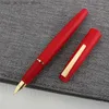 噴水ペン噴水ペンJinhao 80 Red Gold Clip Business Office Student School Stationery SuppliesEF0.30mm Nib Fountain Pen Ink Pens Q240314