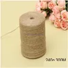 Craft Tools Natural Vintage Jute Rope Cord String Twine Burlap Ribbon Crafts Sewing Diy Wedding Party Decoration 5814 Q29496134 Drop Dhihi