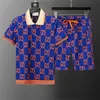 Luksusowe designerskie koszule Męskie spodenki na plażę Modną listę do kręgli koszula Hawaje Floral Casual Shirts Men Men Short Rleeve Spodnie Koszula M-3XLQW5