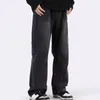Jeans pour hommes Pantalons en denim confortables Pantalons simples pour hommes Style Hip Hop Femmes Taille haute Baggy Casual Large