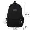 Female Fashion Lady High Capacity Waterproof College Backpack Trendy Women Laptop School Bags Cute Girl Travel Book Bag Cool 240304