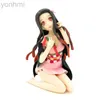 Figuras de brinquedo de ação Ghost Slaying Blade Hashibira Inosuke Figuras de anime Nezuko Sexy Kimono Girl Doll GK PVC Toys for Kid Desktop Collectibles ldd240314