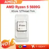 AMD NEW RYZEN 5 5600G R5 5600G CPU-spelprocessoruttag AM4 3,9 GHz 6-kärnan 12-delad 65W DDR4 Desktop ProcessAdor Accessories