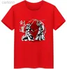 T-shirts Karate Taekwondo Print Baby Tops New Summer Girls Clothing Toddler Fashion T Shirt Children Short Sleeves Clothes Tops Tee ldd240314