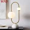 Masa lambaları wpd nordic modern yaratıcı dimmer lamba led masa aydınlatma ev oturma odası dekorasyonu