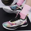 Running Shoes Designer Popular Fashion Casual Sport Shoe Mens Low Cut Pu Breathable Mesh Leather Nylon Sneakers Orange Peach Pink Purple Silver Yellow Trainers