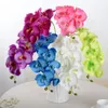 Real Touch Butterfly Orchid Branch Artificial Silk Flowers Wedding Home Party Decor Plant Fake Plant Phalaenopsis2752229