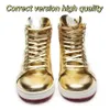 Designer Never Surrender High Tops Casual Sport Shoessneaker Fash Women Rubber Sole Sneakers Top S Man Trainers Runners Shoe with Box Size 35-45 Correct