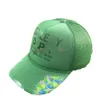 Moda letnia haft haft męskie galeria galeria Krzywna Krzywana Brim Baseball Cap Letters Hat Drukowanie PP6R