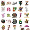 Naklejki samochodowe 50pcs/Lot Cute Animation Rabbit Looney Tunes naklejka kreskówka Kreatywna rowerowa rowerowa deskorolka gitarowa walizka Wodoodporna D OTBPG