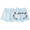 Hells-stjärnor shorts mens simning shorts designer för män sommar lyxig andningsgymbull bomullsmask snabb torr simt kort byxa klassisk modebasket fotboll botten