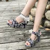 Sapatos de vestido Sandálias de salto alto verão mulheres elegante mulher plataforma cunha designer mulheres saltos de luxo confortável moda feminina sandália