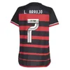 24 25 Maglie da calcio Flamengo da donna PEDRO ERICK VARELA L. ARAUJO THIAGO MAIA LEO PEREIRA FABRICIO GERSON ALLAN VICTOR HUGO Maglie da calcio per la casa