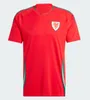 2024 Wilson Wales Soccer Jerseys Bale James Ramsey Football Shirt National Home Away Maillots Brooks B. Davies Moore Roberts Ampadu Johnson Men Kit Kids Mundlid
