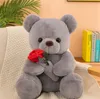 25cm Bedtime Toys Valentines Stuffed Animal Plush Love Teddy Bear Plush Doll