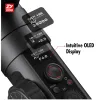 Köpfe Zhiyun Offizieller Kran 2 3AXIS -Kamera Stabilisator für alle Modelle von DSLR Spiegelloser Kamera Canon 5D2/3/4 mit Servo Follow Focus