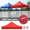 Gazebos 3x3m/2x2m dossel cobertura superior substituição quatro canto tenda pano dobrável à prova de chuva pátio pavilhão substituir gazebo