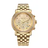 High Quality Brand Stainless Steel Women Watch Girl Water proof Quart Watches