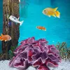 Decorations Artificial Coral Multifunction Sculpture Background Plants Durable Resin Crafts for Home Aquarium Fish Tank Office Supplies