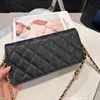 여자 디자이너 숄더백 최고의 품질 진짜 가죽 레이디 겨드랑스 가방 체인 가방 채집 고급 귀여운 지갑