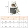 Voyage en plein air Chihuahua chiot chien sac à dos hiver chaud sacs de transport pour animaux de compagnie pour petits chiens Yorkshire chat nid mascotas maison 240309