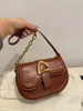 Shoulder Bags Women's Korean Edition Fashionable One Bag Chain Small Crossbody Female Spring Autumn PU Leather Casual