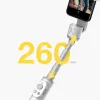 Cabeças Zhiyun Smooth x Selfie Stick Gimbal Palo Phone Phone Stabil para smartphones Xiaomi Huawei iPhone Samsung Handheld Stabilizer