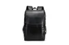 New Men Womn PU Leather Backpack High Quality Travel Rucksack School Book Bag Male Laptop Business bagpack Shoulder Bags For girls boys Handbags