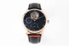 JB 6025-1542-55 Tourbillon Watch diameter 41mm V3 with Cal.25 movement automatic tourbillon Date Power reserve display sapphire glass mirror leather strap