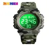 Military Kids Sport Watches 50m 방수 전자 손목 시계 정지 시계 시계 시계 어린이 소년을위한 디지털 시계 3822098