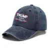 Trump Hat Hat U.S Eleição Presidencial Baseball Cap Hats Torne America Great Again Black Cotton Sports Caps G0314