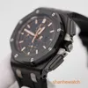 Male AP Wrist Watch Epic Royal Oak Offshore 26405CE Mens Watch Black Ceramic Fluorescent Digital Pointer Automatic Mechanical World Famous Swiss Watch