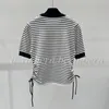 Fashion Women's Stripe Style Knitted Tops Tank Top T-Shirt Dress Skirt Suit for Women