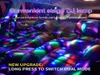 Auto Sfeerlicht USB Opladen Spraakgestuurde LED Podiumdecoratie Licht Disco Magische Bal Kerstmuziek Ritme Licht7143678