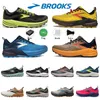 Casual brooks running shoes mens trainers Launch 9 Hyperion Tempo triple black white men women sports sneakers Brook Cascadia 16 designer shoes flat outdoor dhgate