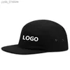 Bollkåpor Anpassad 5 Panel Camp C Snback Hatts For Men Paisle Dance Hip Hop CS SNBACK HAT Baseball Bone Truck C L240314