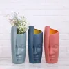 Vases Vase de Style Chinois, Vases Bleus, Grand Vase en Plastique Nordique, décoration de Salon, décoration de Vase, décoration de Maison de Style Nordique