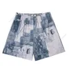 Herr shorts designer mens eric shorts emmanuels mesh simma kvinnor basket korta byxor som kör moln topp fitness lös passform fotboll sport kvarter byxa