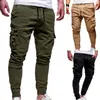 Jeans masculin mode pantalon des hommes décontractés en pleine longueur multiples multiples pantalons de survêtement Slim